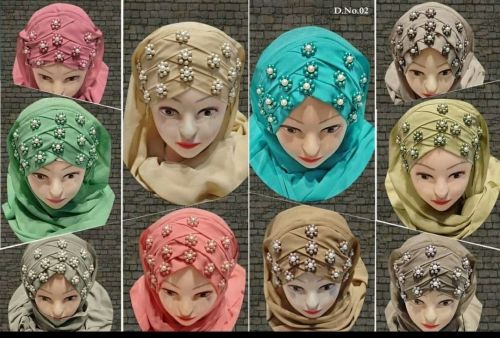 Fancy hijab sale